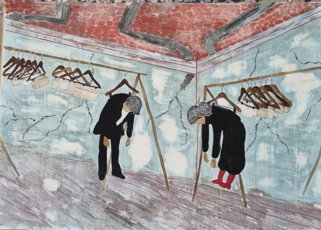 Die beiden Einwanderer − von Bassam Gened